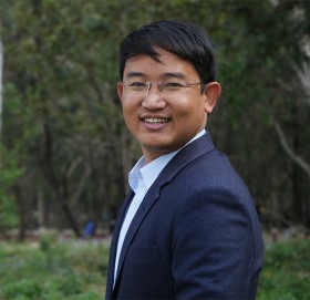 इलाम २ मा रास्वपाका उम्मेदवार मिलन लिम्बु