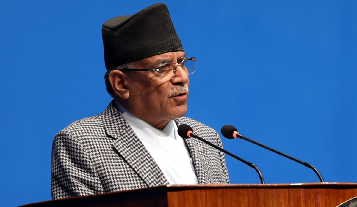 प्रचण्डले आजको संसद बैठकमा सम्बोधन गर्ने