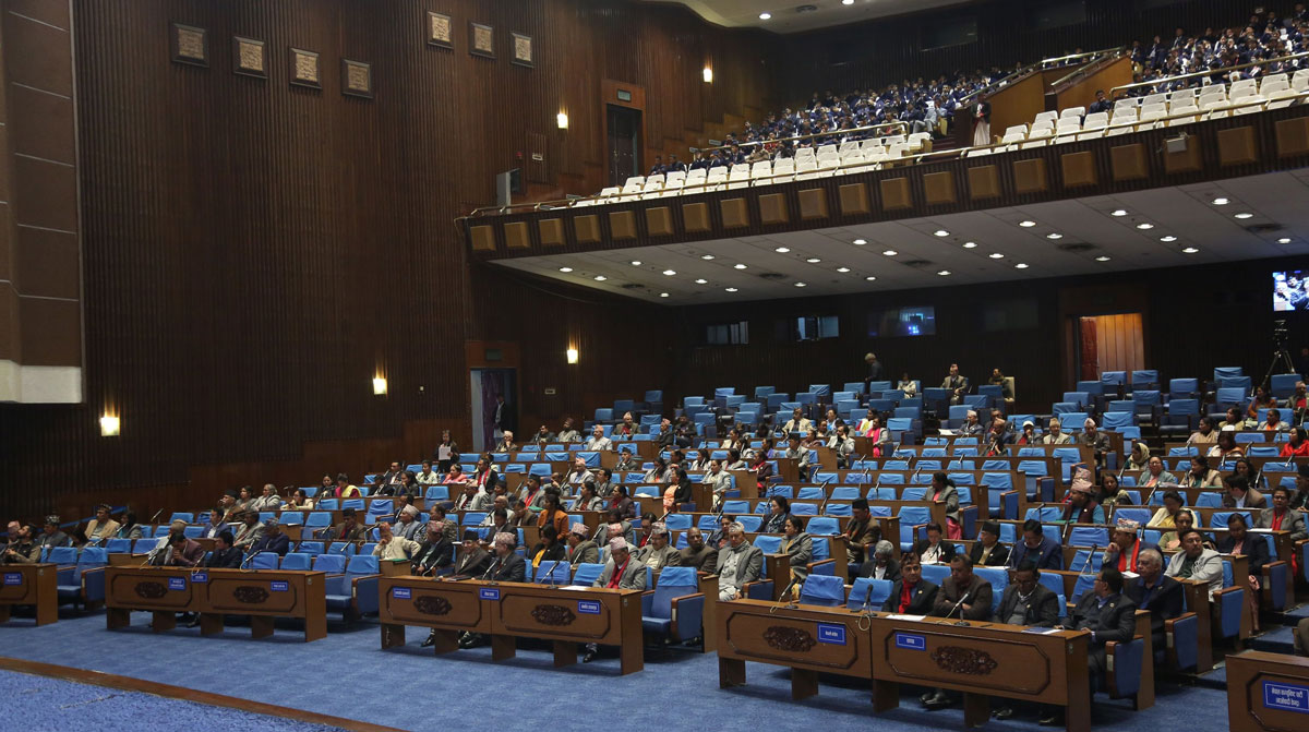 प्रतिनिधिसभा बैठक दिउँसो ३ बजेलाई तय, बस्ने नबस्ने टुङ्गो छैन