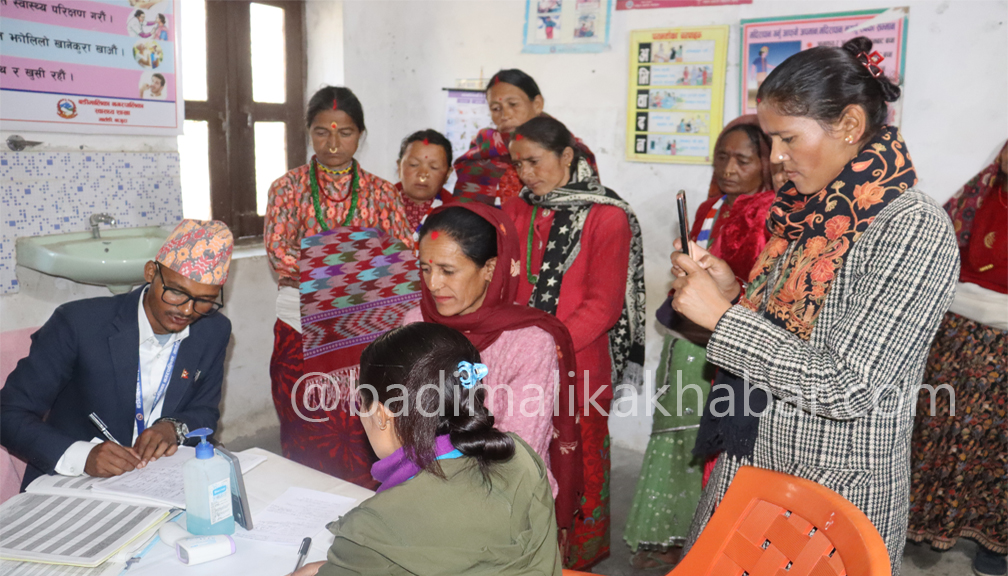 चुथि स्वास्थ्य चौकीमा स्मार्ट हेल्थ सेवा संचालन