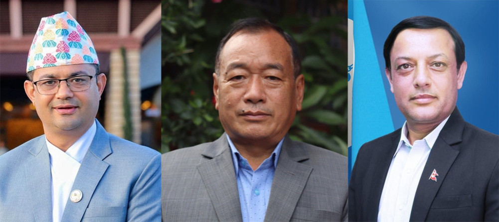 एमालेबाट गिरी, माओवादीबाट तामाङ र रास्वपाबाट अर्याल मन्त्री बन्दै