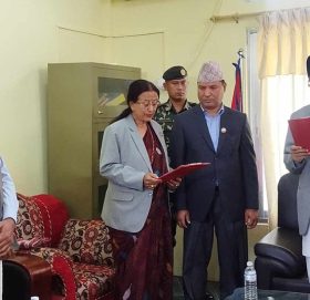 सुदूरपश्चिममा नाउपाकी टीका थापा बनिन् कृषिमन्त्री