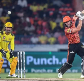 घरेलु मैदानमा चेन्नईलाई सजिलै हरायो हैदराबादले