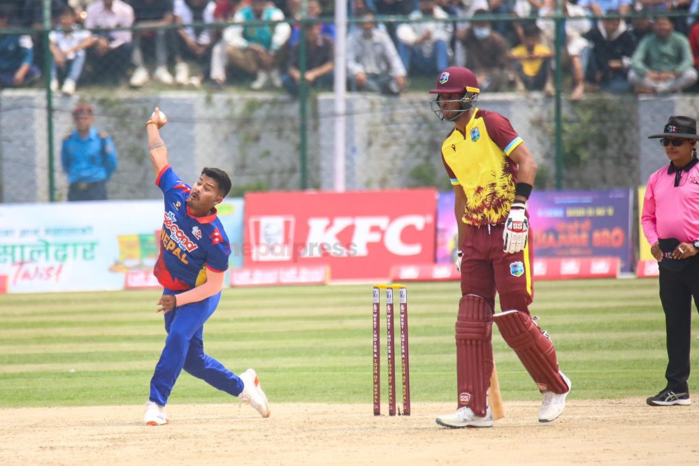 नेपाललाई चौथो सफलता, अभिनाशले लिए विकेट