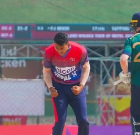 दोस्रो एकदिवसीयमा आयरल्यान्ड ‘ए ’ ले नेपाल ‘ए’ लाई ११४ रनले हरायो