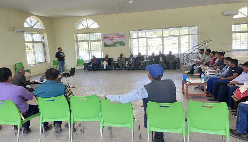 बाजुराको बुढिनन्दामा खाद्य तथा पोषण सुरक्षा योजना बनाउदै