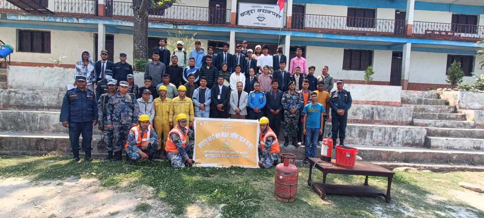 सशस्त्र प्रहरी बल बाजुराद्धारा आगलागी सम्वन्धी कृत्रिम अभ्यास सञ्चालन