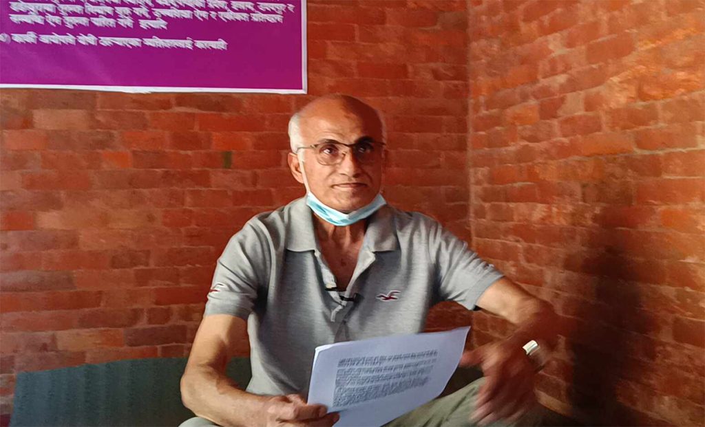 प्रधानमन्त्रीको राजीनामा माग्दै गोविन्द केसीले सुरु गरे २२ औँ अनसन