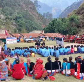 बडिमालिका नगरपालिका २ छाउपडी गोठमुक्त वडा घोषणा