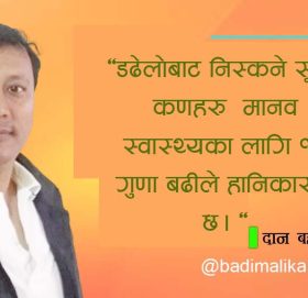 डढेलोबाट निस्कने सूक्ष्म कणहरू मानव स्वास्थ्यका लागि १० गुणा बढीले हानिकारक