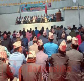 नेकपा एमाले बाजुराको अध्यक्षमा भरत थापा र लाल बहादुर ओलीको उम्मेद्धवारी दर्ता