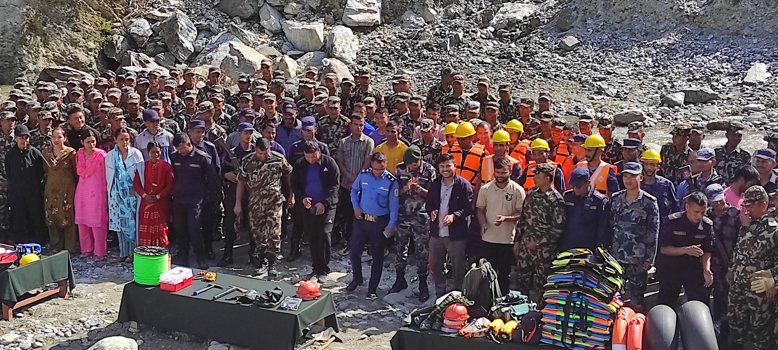 मनसुन पूर्वतयारी तथा प्रतिकार्यमा आधारित कृत्रिम घटना अभ्यास