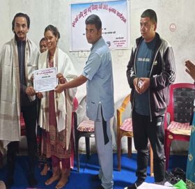 बडिमालिका ७ मा २० बर्ष पारी उमेरमा बिवाह गर्ने ६ जोडीलाई सम्मान