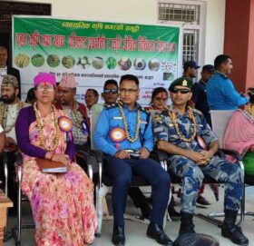 बुढिगंगा नगरपालिकाद्धारा कृषि मेला प्रदर्शनी