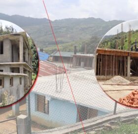 देवस्थली माविको दुर्दशाः ९ बर्षदेखि भवन अलपत्र, भुकम्पले चिराचिरा पारेको जीर्ण भवनमा पठनपाठन