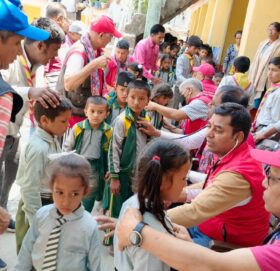 मार्तडीमा सञ्चालित निःशुल्क मुटुरोग परिक्षण शिविरबाट ४८ सय विद्यार्थी लाभान्वित