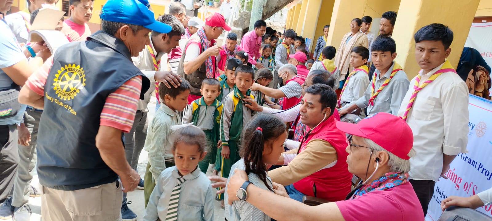 मार्तडीमा सञ्चालित निःशुल्क मुटुरोग परिक्षण शिविरबाट ४८ सय विद्यार्थी लाभान्वित