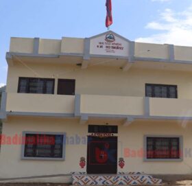 बाजुराको खप्तड छेडेदह २ को नवनिर्मित प्रशासकिय भवनबाट सेवा प्रवाह सुरु