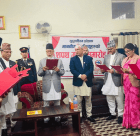 सुदूरपश्चिममा चार मन्त्रालय फुटाएर पाँच बिनाविभागीय मन्त्रीलाई दिइयो जिम्मेवारी