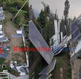 बाजुरामा टेलिकमको मोवाइल टावर तोडफोड