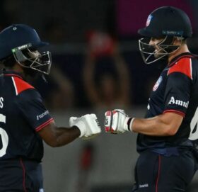 टी-२० विश्वकपको पहिलो खेलमा क्यानडामाथि अमेरिकाको शानदार जित