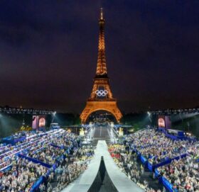 पेरिस ओलम्पिकको भव्य उद्घाटन
