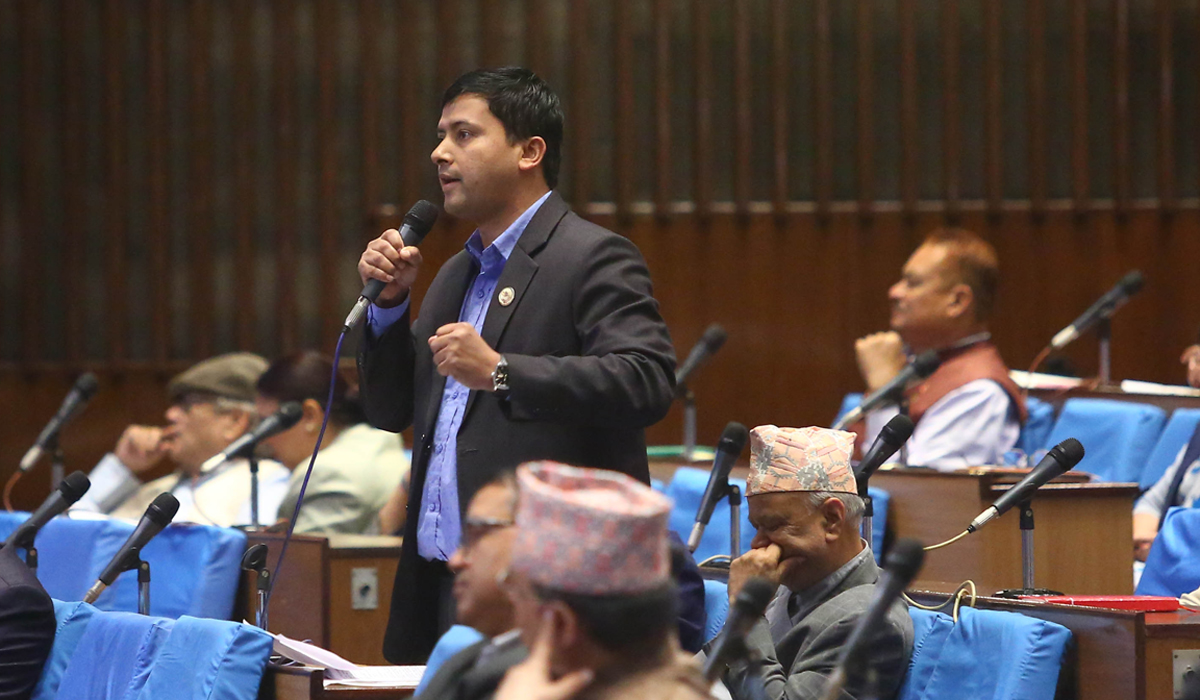 संसद्‍मा एमालेको तर्क- नयाँ सरकार रोकेर प्रचण्डले मुलुकलाई अस्थिरतातिर लान खोजे