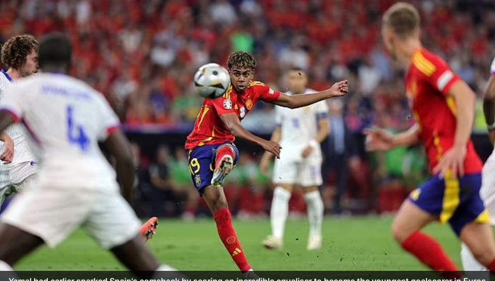 फ्रान्सलाई २-१ ले पराजित गर्दै स्पेन युरो कपको फाइनलमा