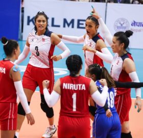 काभा महिला भलिबल प्रतियोगितामा सहभागी १४ खेलाडीलाई ३ लाख दिने सरकारको निर्णय