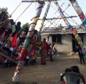 आज तीज पर्व मनाउँदै रानाथारु समुदायका महिला