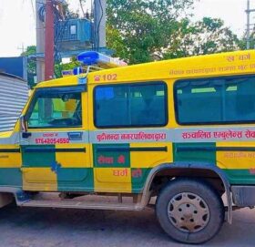 बुढिनन्दा नगरपालिकाद्धारा एम्बुलेन्स सेवा संचालन