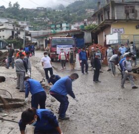 बडिमालिका नगरपालिकाद्धारा मार्तडी बजार सरसफाई