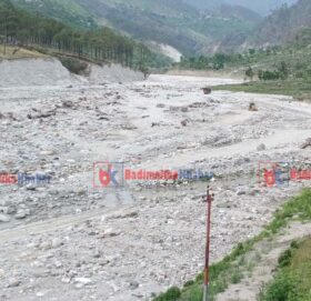 बुढीगंगा नदिको कटानले खेतियोग्य जमिन मासिदै