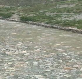 पहिरोले थुनियाे कुवाडी नदी, आसपासका दर्जनबढि वस्ती जोखिममा