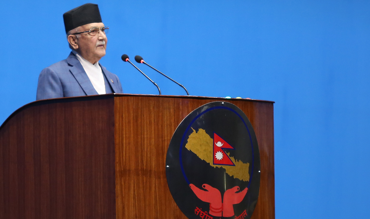 संविधान संशोधन आँट गर्ने र हेर्ने विषय होइन : प्रधानमन्त्री ओली