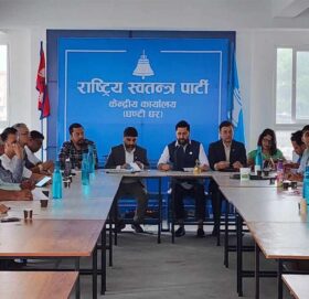 पहिलोपटक स्थानीय तहको निर्वाचन परीक्षण गर्दै रास्वपा