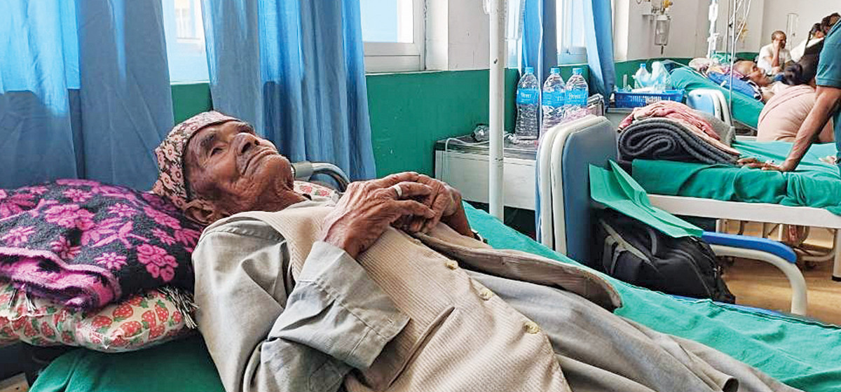 एक बाजुरेली बिरामीको व्यथा:सुर्खेत पुग्नै ६ दिन, यातायात खर्च ६५ हजार