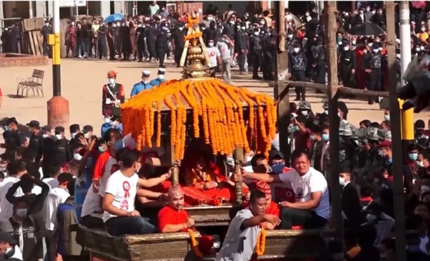 आज इन्द्रजात्रा पर्व मनाईँदै, राष्ट्रपतिले अवलोकन गर्ने