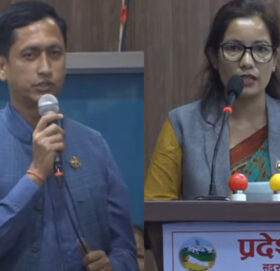 सुदूरपश्चिममा सांसद बिष्टले बोलेको ‘चोर’ शब्द संसद्को रेकर्डबाट हटाउन माग