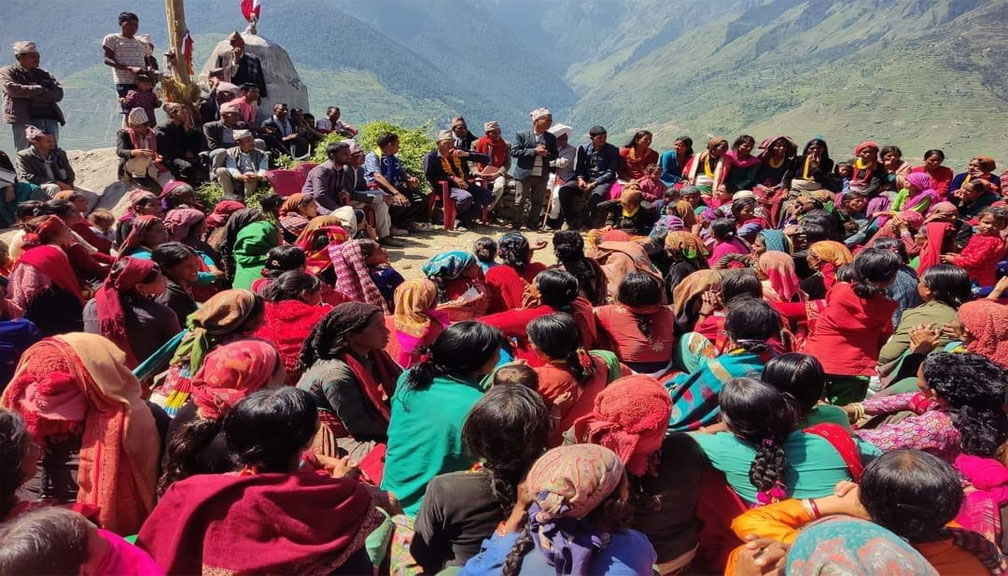 स्वामिकार्तिक गाउँपालिकाद्धारा आमा पहिलो कार्यक्रम संचालन