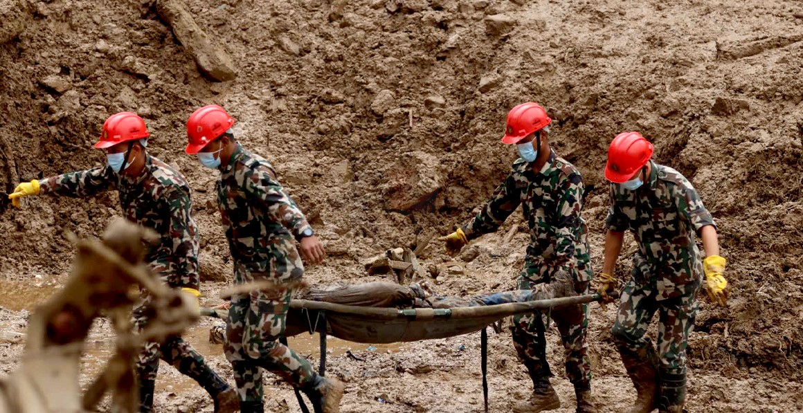 देशभर बाढी पहिरोबाट ज्यान गुमाउनेको संख्या २०५ पुग्‍यो