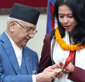 सरकारले पलेशालाई पुरस्कारसहित सम्मान गर्ने