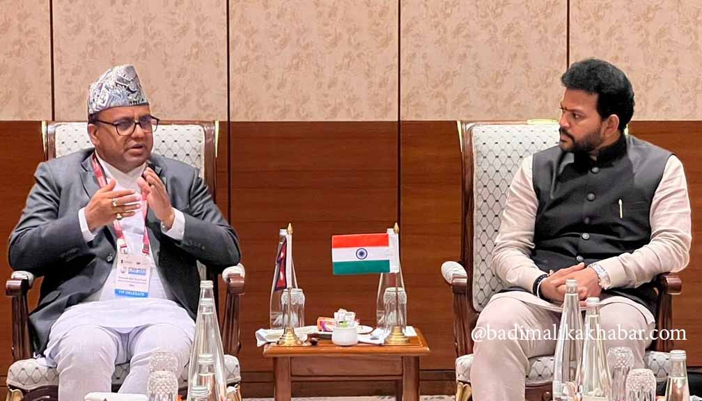 थप हवाई प्रवेश मार्गका विषयमा भारतीय नागरिक उड्डयनमन्त्रीसँग छलफल