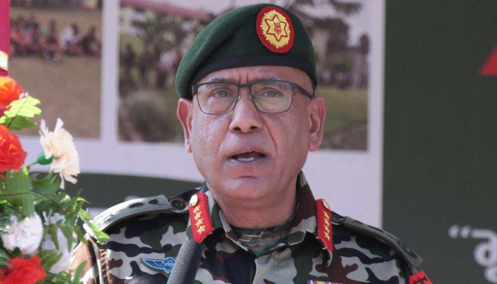 जंगीअड्डामा आज प्रधानसेनापति शर्माको औपचारिक बिदाइ