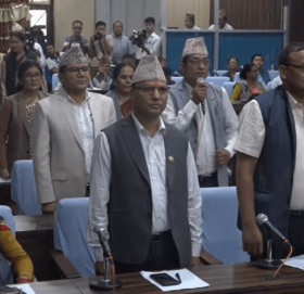 सुदूरपश्चिम सरकारको दोस्रो पटक बजेट भाषण सुरु अगावै विरोध