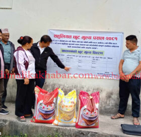 बाजुराको मार्तडी र कोल्टीमा सुपथ मूल्य पसल सञ्चालन हुदैँ