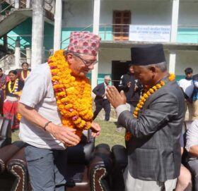 अमेरिकी नागरिक जिम्मरी ओरेल्ली र भौनेरावासीको पुर्नमिलन