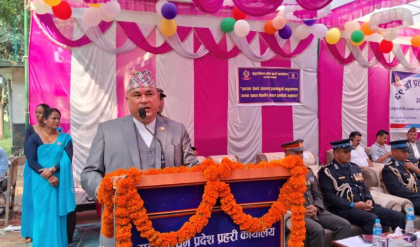 प्रहरी समायोजन नगरे विकल्प चाहिन्छः मुख्यमन्त्री शाह