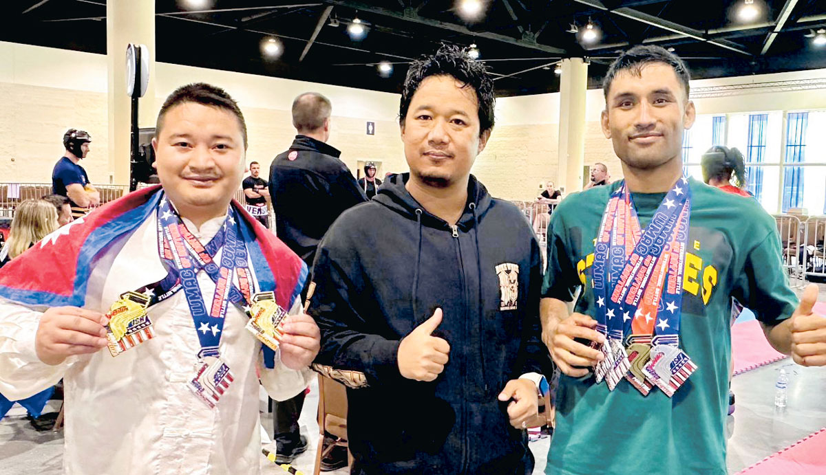 अमेरिकामा कमललाई तीन पदक