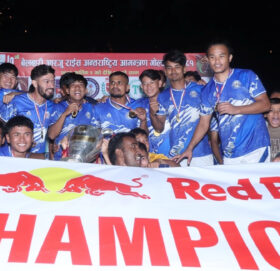 बेलबारी गोल्डकपको उपाधि झापा–११ लाई